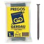 Imagem de Prego 18X27 Gerdau Polido C/ Cabeça P/ Construção Original