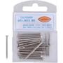 Imagem de Prego Aco Romeplast Com Cabeca  10X10 (1,50X23mm) Sistema ''X'' Cartela Com 40 Pecas