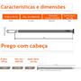 Imagem de Prego Com Cabeca 17X27 20Kg Belgo
