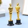 Imagem de Prêmio De Competição Infantil Pequena Estátua De Homem Dourado Troféu Decoração De Casa Estatuetas