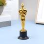 Imagem de Prêmio De Competição Infantil Pequena Estátua De Homem Dourado Troféu Decoração De Casa Estatuetas