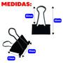 Imagem de Prendedor De Papel Binder Clip 19mm Caixa com 40 Unidades