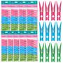 Imagem de Prendedor de Roupa / Pregador Maxi Kit com 108 Unidades Coloridas Lavanderia Mor