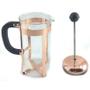 Imagem de Prensa Francesa De Vidro Com Aço Inox 350Mls Rose Classic