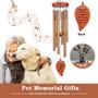 Imagem de Presente de simpatia para cães Memorial Wind Chime VENBEEL Pet Loss