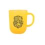 Imagem de Presente Harry Potter Caneca de Vidro 300ml casa Lufa-Lufa