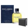 Imagem de Presente Para Homem Perfume EDT 125 ml Com Carteira Slim Dinheiro Cartao