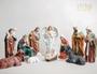 Imagem de Presépio 11 Peças 20 Cm Resina Importado