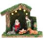 Imagem de Presepio porcelana 5led 5fig/6cm cs 15cm