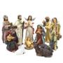 Imagem de Presépio Resina 11 Peças 14 cm - Jesus, Maria, José e mais