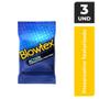 Imagem de Preservativo Blowtex Action 3 Unidades