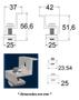 Imagem de Presilha Conector End Clamp P/ Painel Placa Solar - 6 Peças