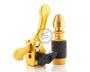 Imagem de Presilha de Chimbal X-Pro by C. Ibañez Color Gold com Alavanca para tocar chimbal solto com pedal duplo