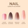 Imagem de Press-On Nails KISS Bare but Better Embrace It” Nude Coffin