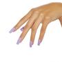 Imagem de Pressione as unhas KISS Gel Fantasy 'Save' Purple Long Square