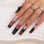 Imagem de Pressione as unhas LOVFUL My Sweetie French Tip Full Crystals
