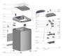 Imagem de Pressostato 4 Níveis Para Lavadora Electrolux Lt13b Lt12b - 64503116