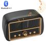 Imagem de Preto  Retro Bluetooth Speaker, Alto-falantes vintage sem fio, Po