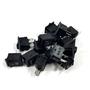 Imagem de Preto Vermelho Mini Rocker Switches 15pcs Spst Snap In Ac 250v 3a 125v 6a 2 Pin On-off 10x15mm