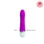 Imagem de Pretty Love David  Vibrador com estimulador clitoriano com cerdas