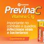 Imagem de Previna C Vitamina C Efervescente 30cpr Sem Açucar - Laranja