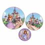 Imagem de Princesa Sofia Kit 2 Baleiros Com 6 Displays De Mesa