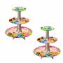 Imagem de Princesas Da Disney Kit 2 Baleiros Com 8 Displays De Mesa