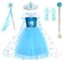 Imagem de Princess Costume Party Chili Birthday Dress Up Girls 4-5 anos