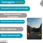 Imagem de Prisma Luminária Solar Premium com Sensor de Movimento e Bivolt