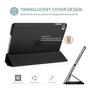 Imagem de ProCase Smart Case para iPad Air 2 (versão 2014), Capa protetora de suporte leve ultra fina com tampa traseira fosca translúcida para Apple iPad Air 2 (A1566 A1567) -Preto