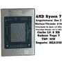 Imagem de Processador AMD Ryzen 7 4800H Mobile BGA1140 2,9GHZ 8MB 100-000000098