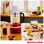 Imagem de Processador de Alimentos KitchenAid Empire Red com 03 Velocidades, Capacidade 2,1 Litros e Múltiplas Funções - KJA0