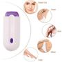 Imagem de Profissional indolor kit de remoção do cabelo elétrico depilador a laser usb recarregável feminino corpo rosto perna mão