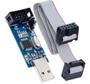 Imagem de Programador Gravador Atmel Avr Usbasp + Adaptador Avr 6 Pin