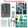 Imagem de Programador Universal XGecu T48 Suporta 31000 ICs SPI Nor NAND Flash BIOS MCU EEPROM AVR PIC 39