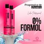 Imagem de Progressiva de Chuveiro Orgânica Sem Formol Modeladora 300ml Alisamento Profissional em Casa!