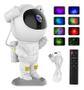 Imagem de Projetor Astronauta LED 8 Projeções Branco 110v/220v