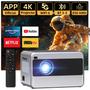 Imagem de Projetor COOLKANGAROO 4K com 850 ANSI Lumens - WiFi 6 e Bluetooth 5.3