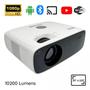 Imagem de Projetor Datashow Android Full HD 10200 Lumens Wi-Fi Bluetooth HDMI Knup PJ006 + Suporte de Celular