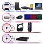 Imagem de Projetor Datashow Espelhamento Android Full HD 3100 Lumens ANSI USB HDMI + CABO HDMI 5M