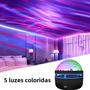 Imagem de Projetor de Luz LED Galaxy Colorido - Decoração para Quarto Infantil, Festa e Natal