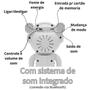 Imagem de Projetor Estrelas Astronauta Luminária Com Som Bluetooth