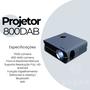 Imagem de Projetor EUG 800DAB 7000 Lumens Com Android Espelhamento Bluetooth Wifi