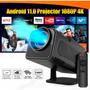 Imagem de Projetor Hy320 4K Android 6 Wifi HDMI Smart TV