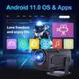 Imagem de Projetor Hy320 Mini Portátil 4K HD Android 110v/220v