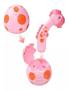 Imagem de Projetor Infantil Desenho Ovo Girafa Dino( rosa)