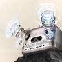 Imagem de Projetor inteligente Aurzen BOOM 3 Dourado com WiFi e Bluetooth Áudio DoIby 3D e Alto-falantes 36W