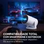 Projetor Inteligente Hy300 Pró 5G Smart 4K Wifi 6 Bluetooth 5.0 Android 11 Lançamento 2025 - NoroTech Eletrônicos Imagem de Projetor Inteligente Hy300 Pró 5G Smart 4K Wifi 6 Bluetooth 5.0 Android 11 Lançamento 2025
