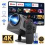 Imagem de Projetor Inteligente Hy320 Bivolt Pró 2026 Modelo Novo Grande 790 ANSI 1080P 5G Smart 4K Wifi 6 Bluetooth 5.0 Android 14