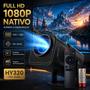 Imagem de Projetor Inteligente Hy320 Bivolt Pró 2026 Modelo Novo Grande 790 ANSI 1080P 5G Smart 4K Wifi 6 Bluetooth 5.0 Android 14